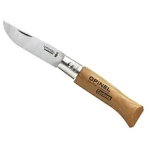 Couteau Opinel Classique N.3 avec Lame en Acier au Carbone de 4 cm pas cher