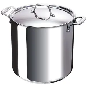 Comparateur de prix : Bekaline 12063284 Chef Traiteur + Couvercle en acier inoxydable 28 cm