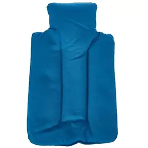 Delatex M-Home Bouillotte Sèche Billes Silicone Coton Bleu HotCer pas cher