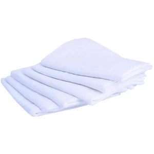 Comparateur de prix : Poyet Motte Doux nid Domiva Lot 6 Langes Carré En Coton - 70 X 70 Cm - Blanc
