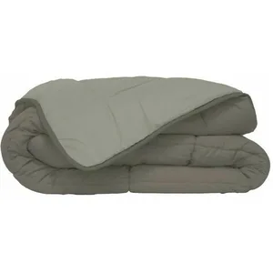 Comparateur de prix : TOISON D'OR CALGARY Couette chaude Microfibre 400g/m² Taupe & Lin 140x200cm