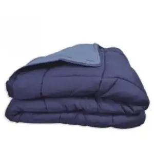 Comparateur de prix : Poyet Motte Couette Calgary microfibre 200x200 cm gitane et azur