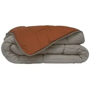 Comparateur de prix : TOISON D'OR CALGARY Couette chaude Microfibre 400g/m² Galet & Gingembre 200x200cm