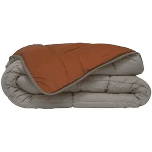 TOISON D'OR CALGARY Couette chaude Microfibre 400g/m² Galet & Gingembre 220x240cm pas cher