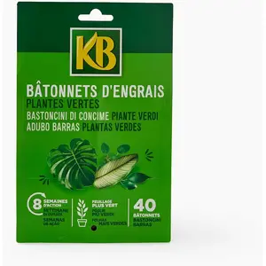 Comparateur de prix : KB BÃ¢tonnet Nutritifs Pour Plantes Vertes - Ãtui De 40