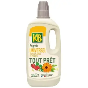 Comparateur de prix : KB Engrais tout prêt universel toutes plantes et potager - 1 L