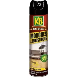 Comparateur de prix : KB HOME DEFENSE mouches moustiques - 400 ml