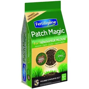Comparateur de prix : FERTILIGENE Patch magic rénovateur gazon fertiligène - 3,6kg