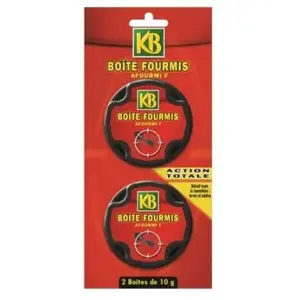 KB Antifourmis - 2 boîtes appât de 10 gVendu parcdiscount