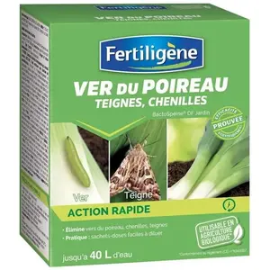 FERTILIGENE Fertiligène Insecticide Biologique Ver du Poireau 200m² (FBACPOI) pas cher