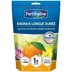 Comparateur de prix : FERTILIGENE Engrais Longue durée Osmocote Max agrumes 700g