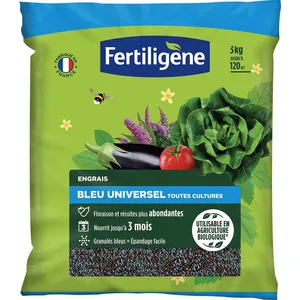 Fertiligène Engrais bleu universel toutes cultures 3kg pas cher