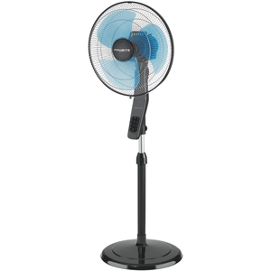 Rowenta Essential VU4110 ventilateur Noir, Bleu pas cher
