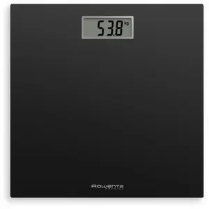 Comparateur de prix : Balance Numérique de Salle de Bain Rowenta BS1400V0 Noir Verre trempé
