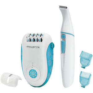 Comparateur de prix : Rowenta EP2851F0 Epilateur electrique Flower Love Blanc/Bleu