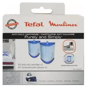 Comparateur de prix : Cartouche anti-calcaire CALOR x2 pour centrale vapeur Simply et Purely