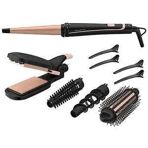 Comparateur de prix : Rowenta INFINITE LOOKS CF4231F0 - Fer à coiffer - abricot/noir