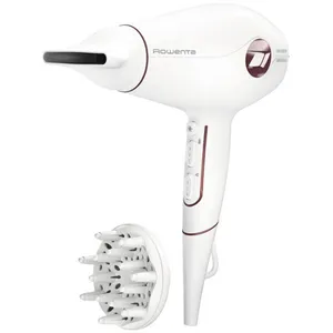 Comparateur de prix : Sèche-cheveux hybride Rowenta Volumizer CV6135F0 1800 W Blanc et Rouge