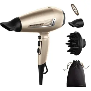 Sèche-cheveux Rowenta Pro Expert CV8861F0 2200 W Dune métal pas cher