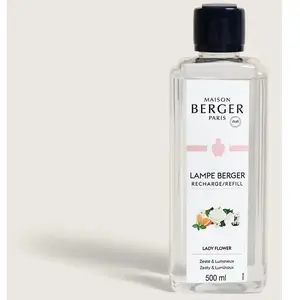 Recharge lampe Berger Lady Flower 500ml pas cher