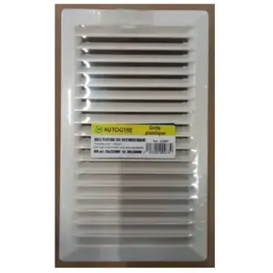 Autogyre Grille de ventilation clipser fixe 100x200Vendu parcastorama