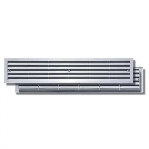Grille d'aération double pour bas de porte blanche AutogyreVendu parcastorama