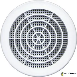 Comparateur de prix : Grille fixe ronde clipser + moustiquaire Ø100/110mm blanc - Autogyre
