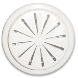 Bouche d'extraction VMC ø100 réglable blanche AutogyreVendu parcastorama