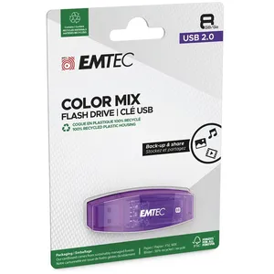 Emtec C410 8GB lecteur USB flash 8 Go USB Type-A 2.0 Noir pas cher