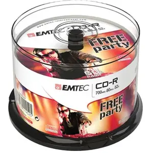 EMTEC Classic - 50 x CD-R - 700 Mo (80 min) 52x - spindle pas cher