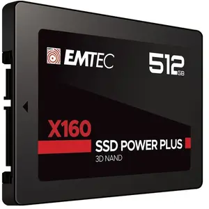 Comparateur de prix : EMTEC X160 2.5'' 512 GO SÉRIE ATA III QLC 3D NAND (ECSSD512GNX160)