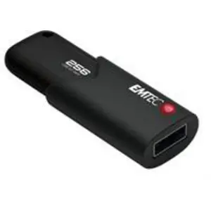 Comparateur de prix : Clé USB Noire Emtec B120 Click Secure - Lecteur USB Flash 256 Go