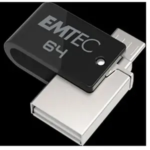Clé USB - EMTEC - T260B Mobile & Go micro-USB - 64Go ECMMD64GT262B pas cher