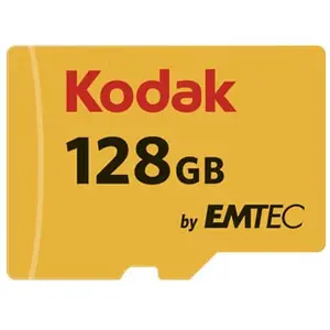 Comparateur de prix : KODAK Class10 U1 Carte mémoire microSDHC - 128 GB - Avec adaptateur