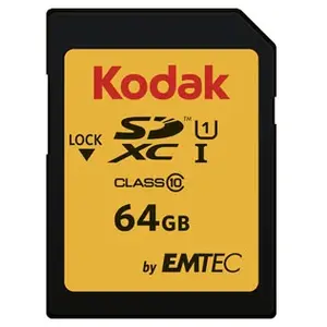 Comparateur de prix : Emtec - Carte mémoire flash - 64 Go - UHS-I U1 / Class10 - 580x - SDXC UHS-I
