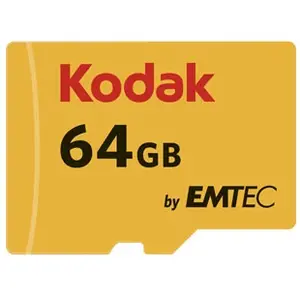 Comparateur de prix : Carte micro SD 64 Go Kodak UHS-I U3 V30 A1 Extra Performance