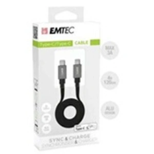 Comparateur de prix : EMTEC - Câble plat USB C Vers USB C T700 - 120cm Alu 3A