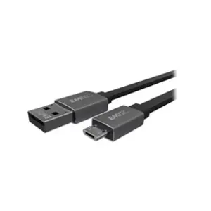 Emtec T700 - Câble USB - USB type A (M) pour Micro-USB de type B (M) - 2.4 A - 1.2 m - plat