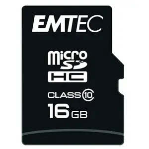 Comparateur de prix : DEXXON EMTEC - Carte mémoire flash - 16 Go - Class 10 - micro SDHC