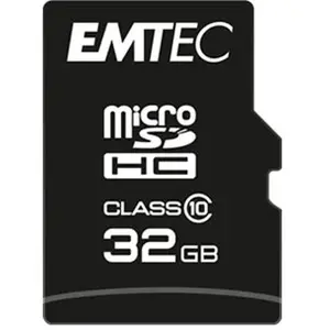 Emtec ECMSDM32GHC10CG mémoire flash 32 Go MicroSD Classe 10 pas cher