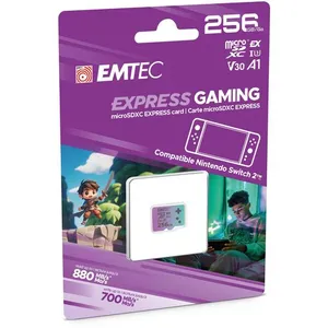 Comparateur de prix : EMTEC Carte mémoire MSD 256Go UHS-I U3 V30