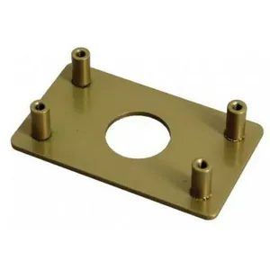 JPM Contre-plaque verrou VEGA Ø 23mm Jaune/Doré pas cher