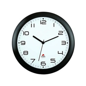 Comparateur de prix : Alba HORNEW N Quartz Horloge Silencieuse Noir 30 x 5,5 x 30 cm