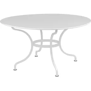Table Ronde Ø137 cm Romane en Acier FERMOB Métal pas cher