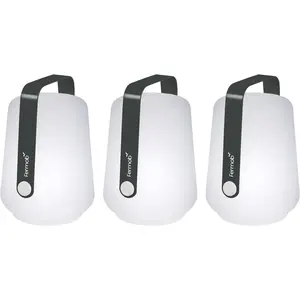 Fermob BALAD-Lot de 3 Lampes nomades LED d'extérieur H12cm