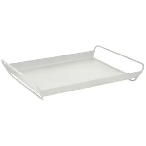Comparateur de prix : Plateau 53 x 38.5 cm Alto, Fermob Gris Argile - FERMOB