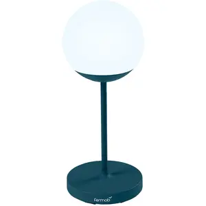 Comparateur de prix : Fermob Lampe Mooon Hauteur 63 Cm - Bleu Acapulco