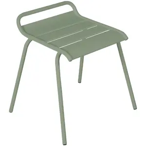 Fermob - Tabouret empilable Monceau - Vert - Acier - Designer Studio F... pas cher