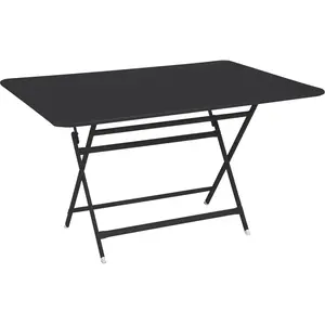 Fermob - Table pliante Caractère - Noir - Acier - Designer Studio Fermob pas cher