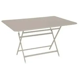 Fermob - Table pliante Caractère - Beige - Acier - Designer Studio Fermob pas cher
